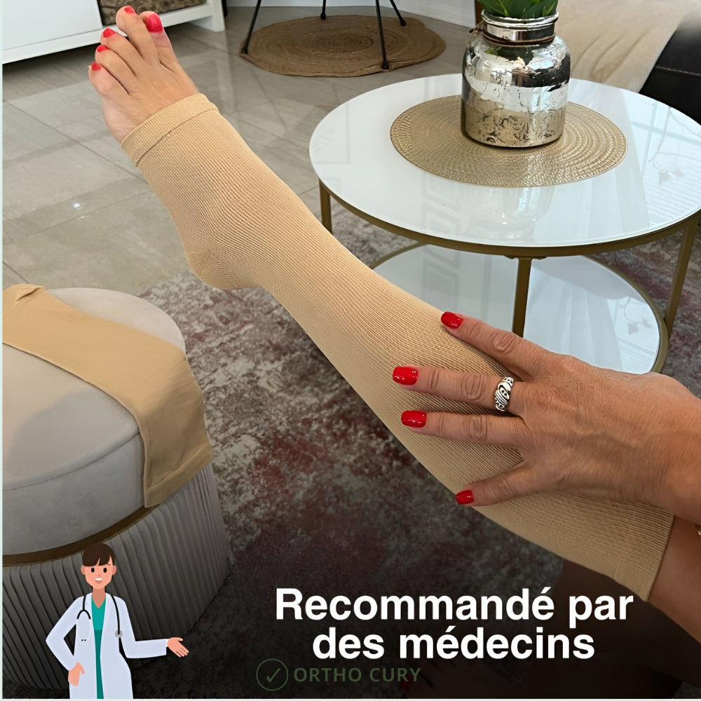 Pas Légers – Bas de Confort Ortho Cury (modèle respirant)