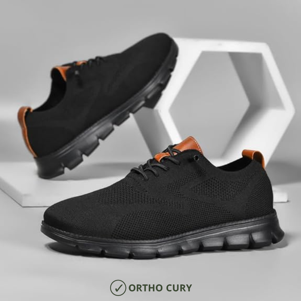 Ortho Cury Confort Max – Chaussures de Marche Santé & Soutien Bleu