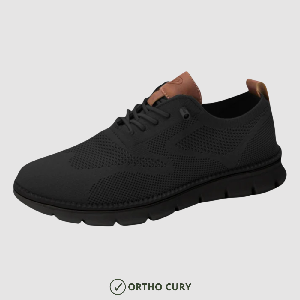 Ortho Cury Confort Max – Chaussures de Marche Santé & Soutien Gris