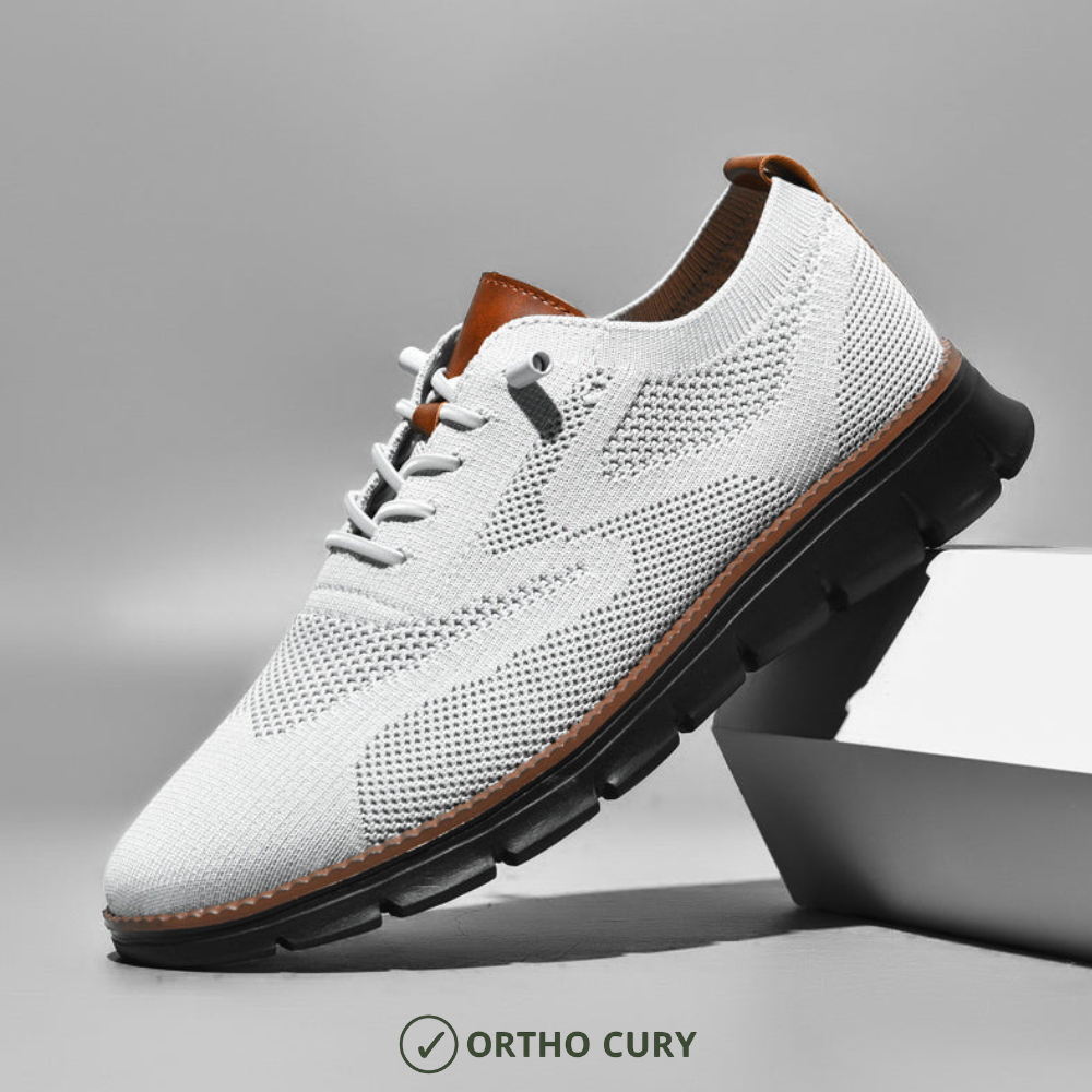 Ortho Cury Confort Max – Chaussures de Marche Santé & Soutien Noir