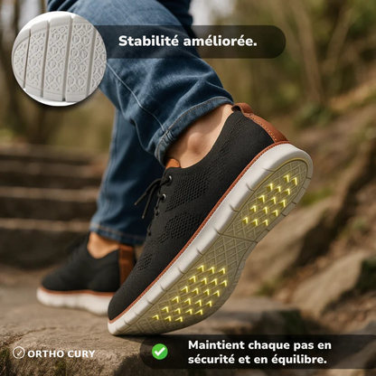 Ultra Confort – Chaussures de Marche • Maintien & Stabilité Noir